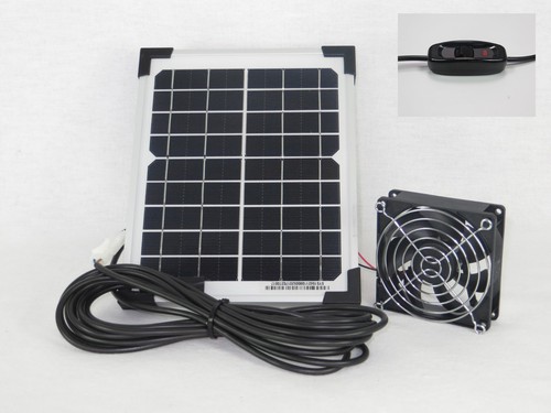 Watt volt solarlüfter - 12,