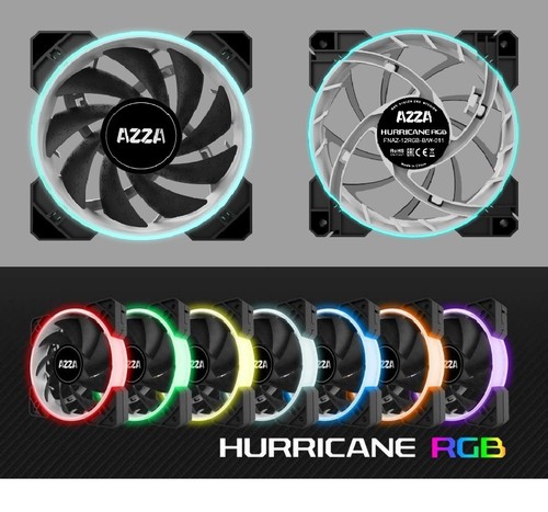 Led lüfter azza hurricane - led,